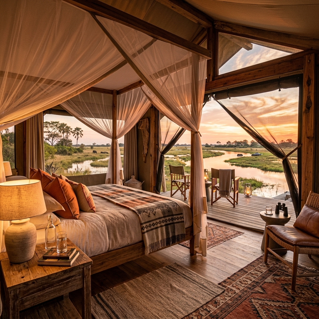 Luxury Glamping Safari Tent