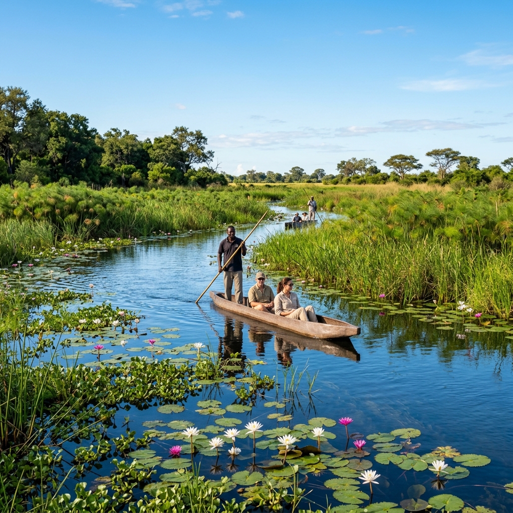 Okavango Delta Channels